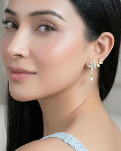 Floral Cascade Earrings