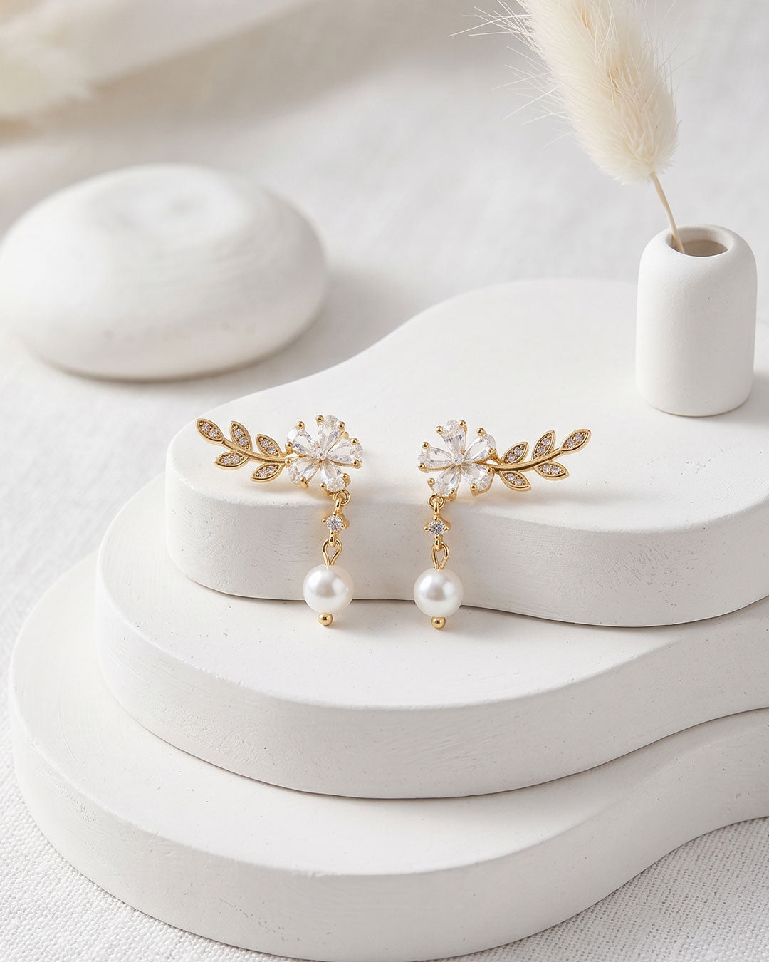 Floral Cascade Earrings