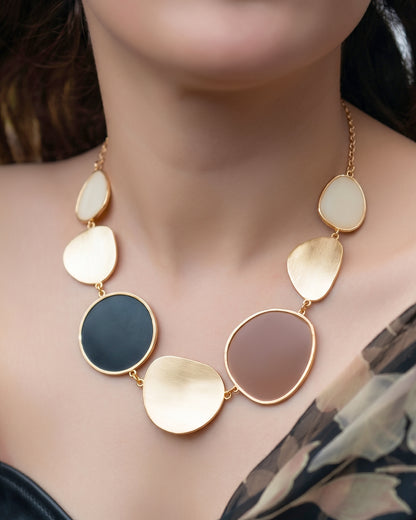 Geometric Choker Necklace