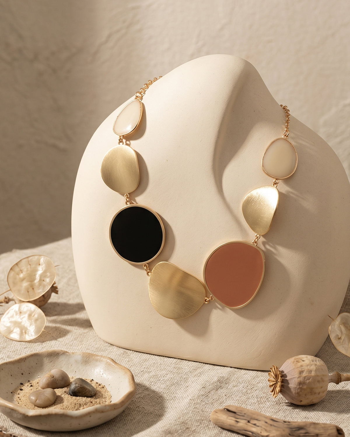 Geometric Choker Necklace