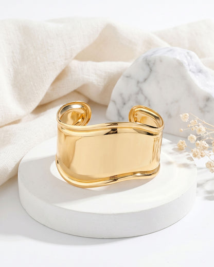 Gleaming Wave Cuff