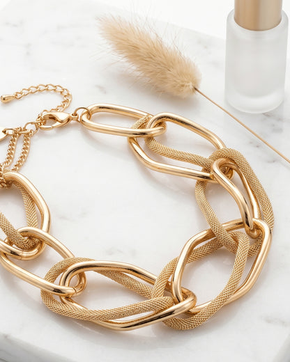 Golden Loop Necklace