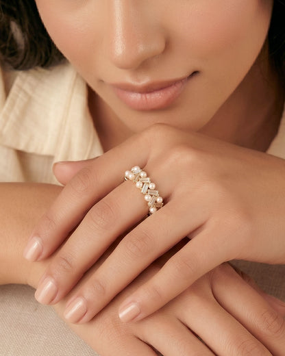 Harmony Pearl Ring