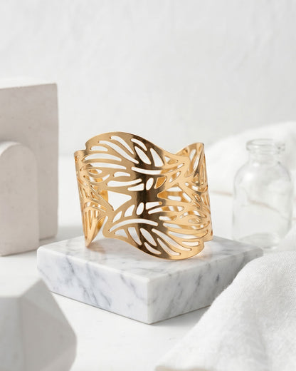 Leaf Swirl Cuff