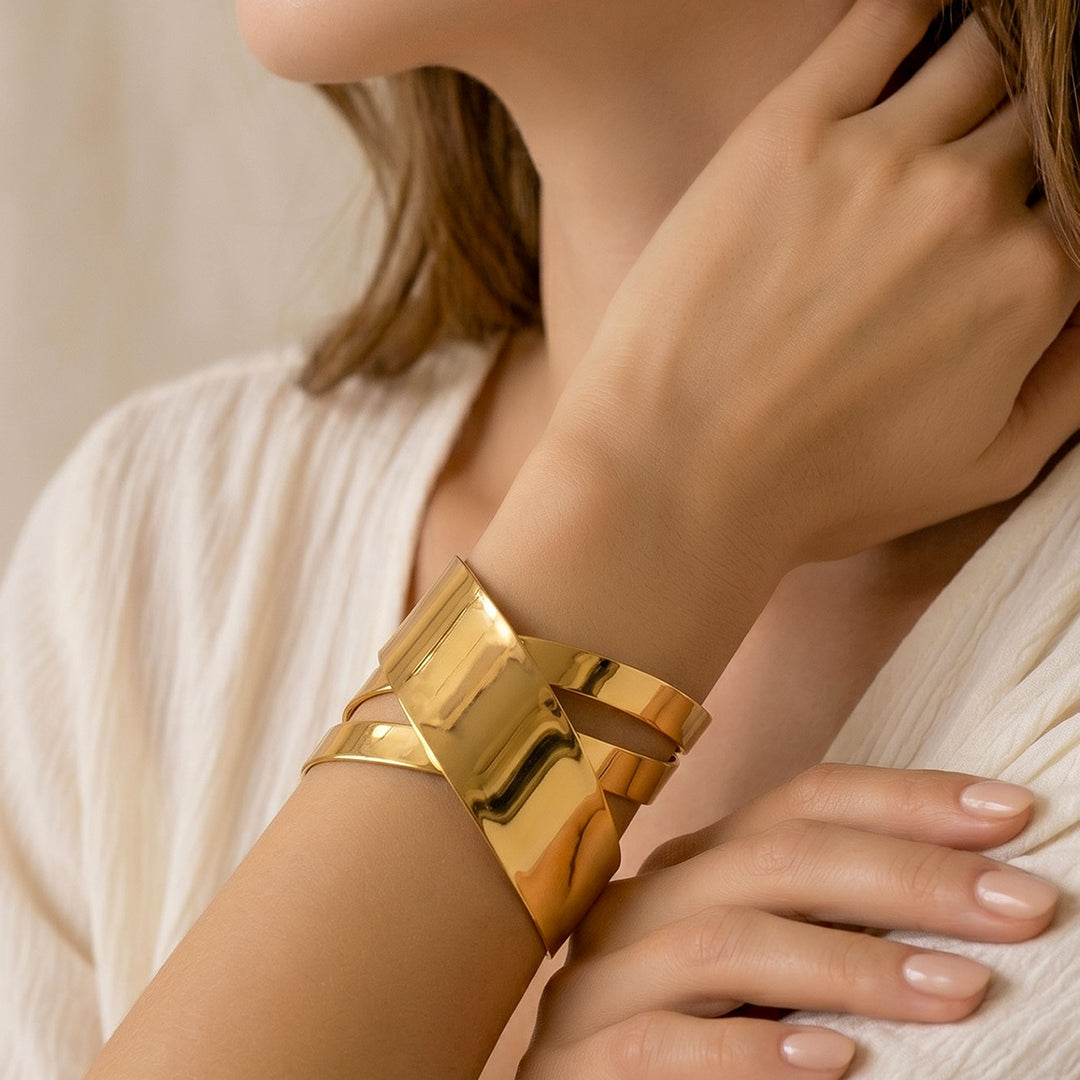Luminous Cross Cuff