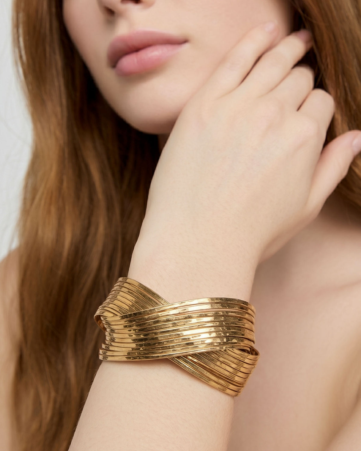 Lustrous Layers Cuff