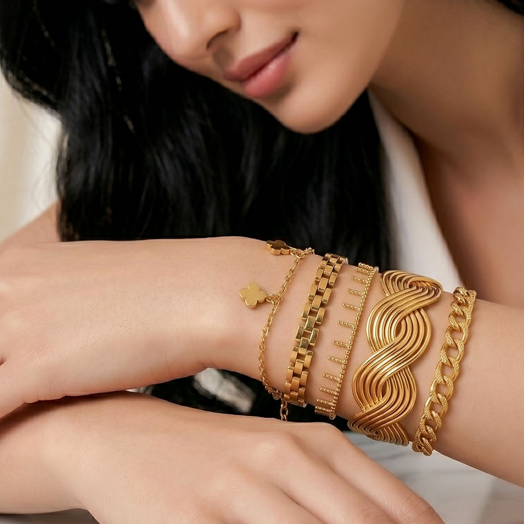 Lustrous Layers Bracelet