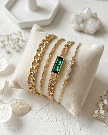 Luxe Emerald Bracelet