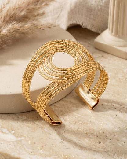 Opulent Orbit Cuff