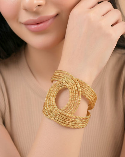 Opulent Orbit Cuff