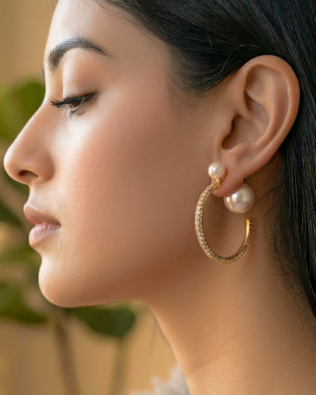 Pearl Dangle Earrings