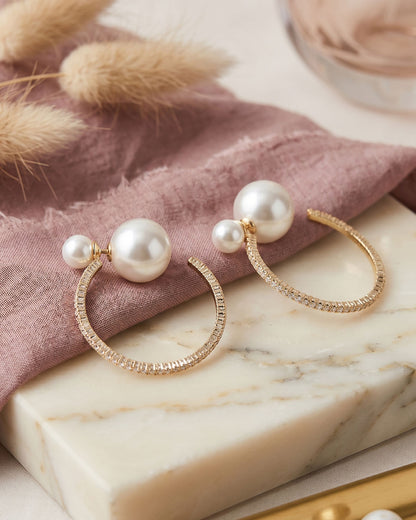 Pearl Dangle Earrings