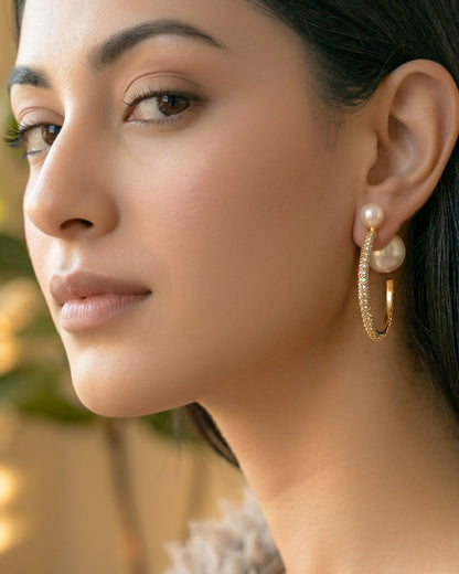 Pearl Dangle Earrings