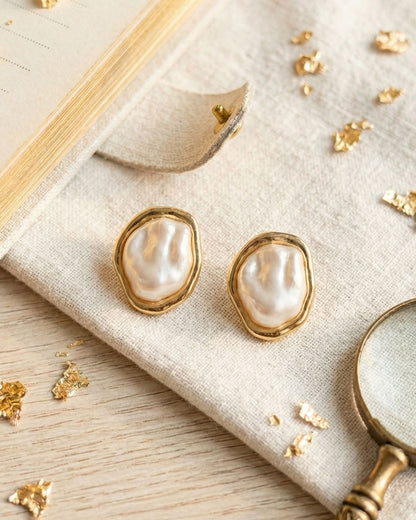 Pearl Glint Earrings