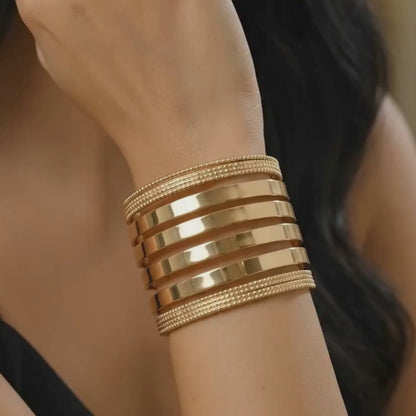 Aurora Lines Cuff