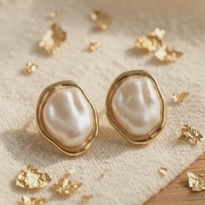 Pearl Glint Earrings