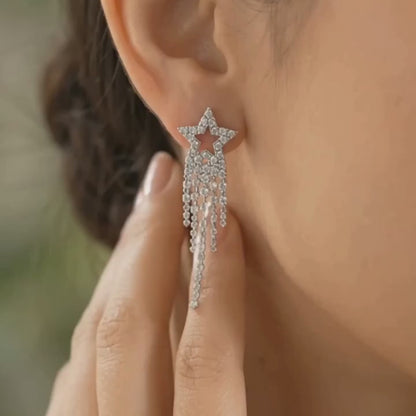 Starry Cascade Earrings