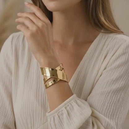 Luminous Cross Cuff