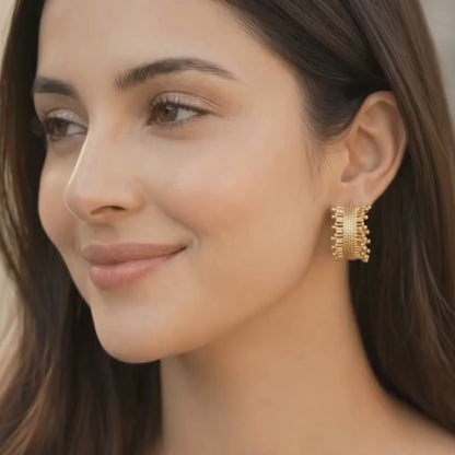 Regal Twist Earrings