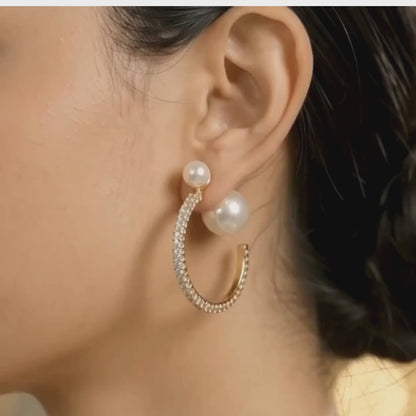 Pearl Dangle Earrings