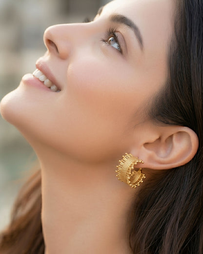 Regal Twist Earrings