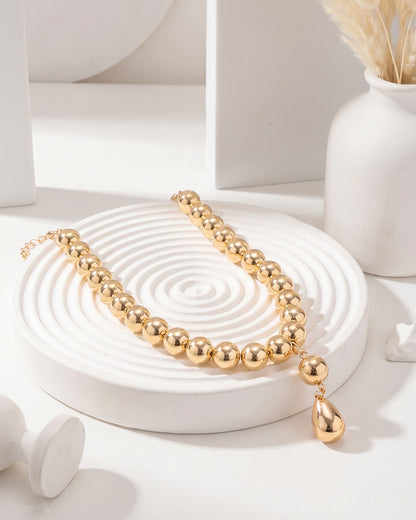 Sunlit Teardrop Necklace