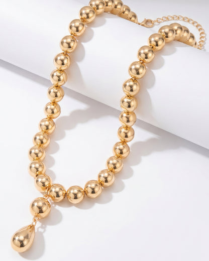 Sunlit Teardrop Necklace