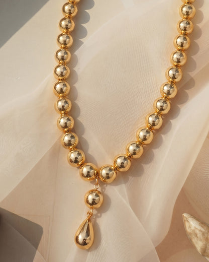 Sunlit Teardrop Necklace