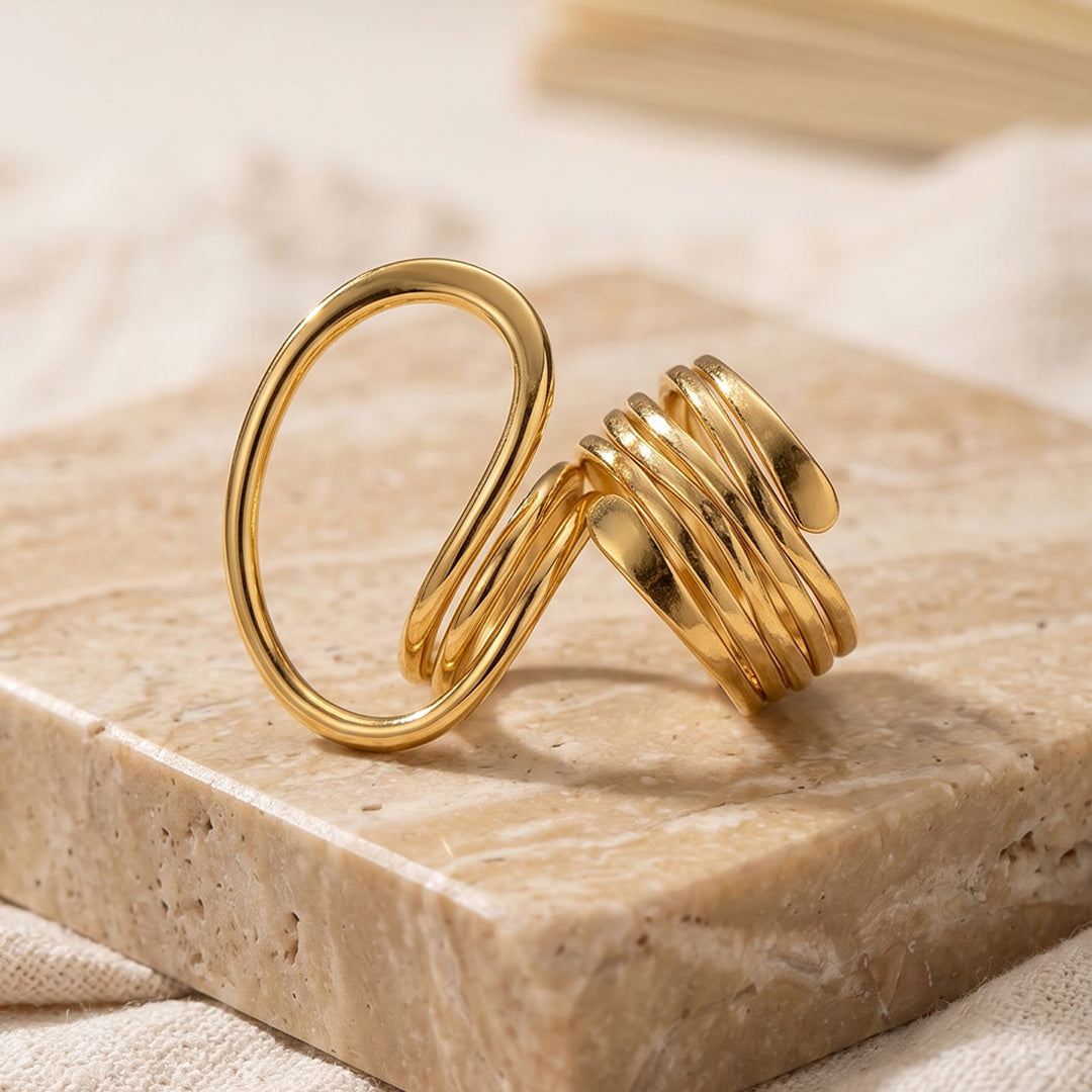 Twisted Elegance Ring