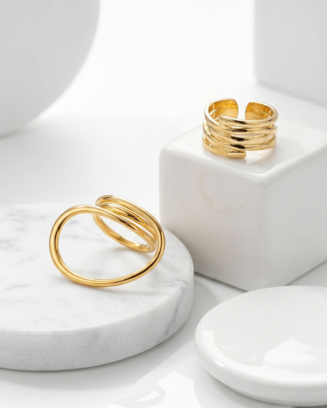Twisted Elegance Ring