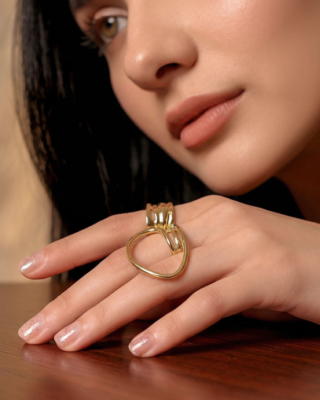 Twisted Elegance Ring