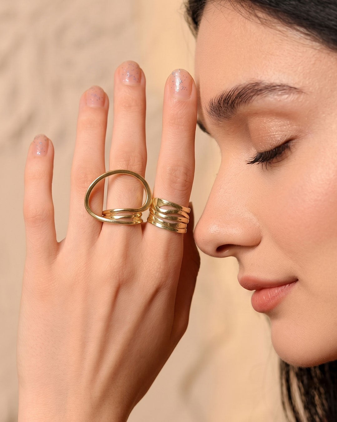 Twisted Elegance Ring